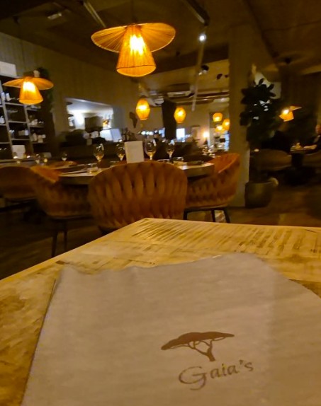 Gaias restaurant sfeer